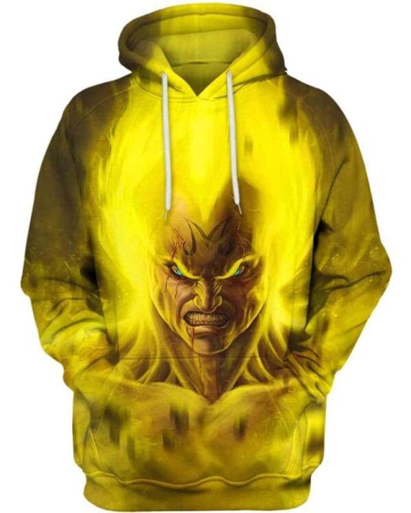 Vegeta Furious - All Over Apparel - Hoodie / S - www.secrettees.com