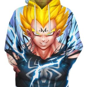 Venom and Vegeta Mashup V1 - All Over Apparel - Hoodie / S - www.secrettees.com