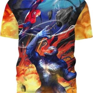 Venom Battle - All Over Apparel - T-Shirt / S - www.secrettees.com