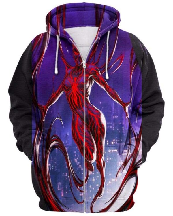 Venom Evolution - All Over Apparel - Zip Hoodie / S - www.secrettees.com