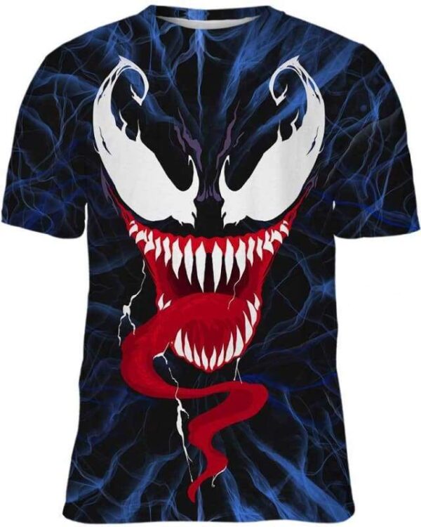 Venom Face - All Over Apparel - Kid Tee / S - www.secrettees.com