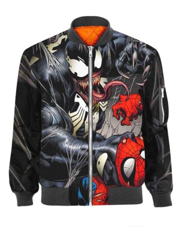 Venom Fight - All Over Apparel - Bomber / S - www.secrettees.com