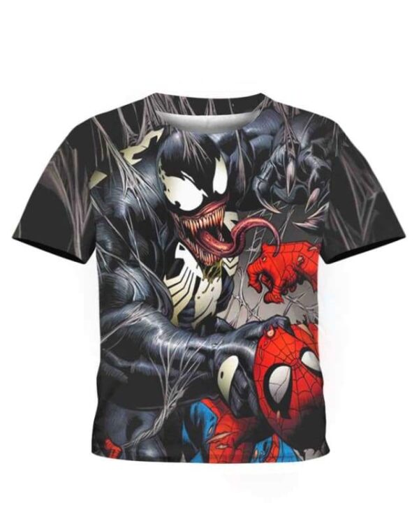 Venom Fight - All Over Apparel - Kid Tee / S - www.secrettees.com