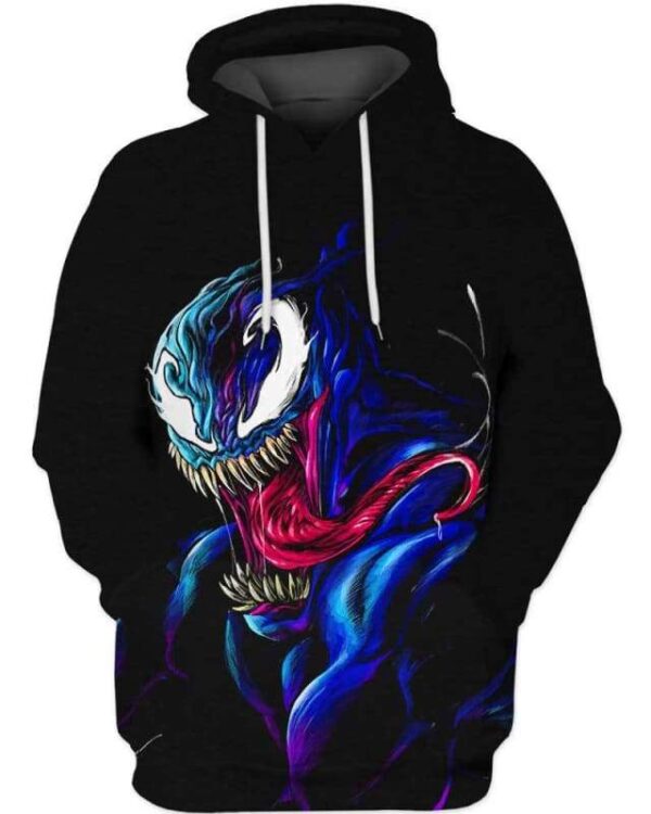 Venom Neon - All Over Apparel - Hoodie / S - www.secrettees.com