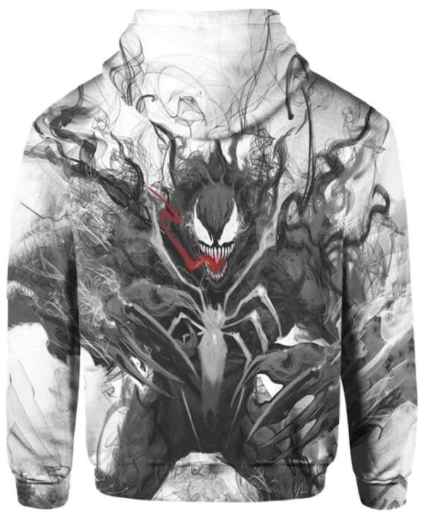Venom Smoke Effect Art - All Over Apparel - www.secrettees.com