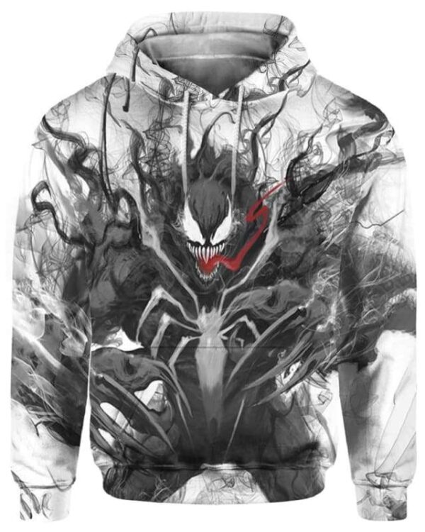 Venom Smoke Effect Art - All Over Apparel - Hoodie / S - www.secrettees.com