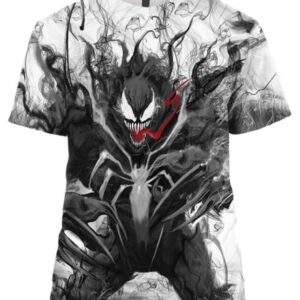Venom Smoke Effect Art - All Over Apparel - T-Shirt / S - www.secrettees.com