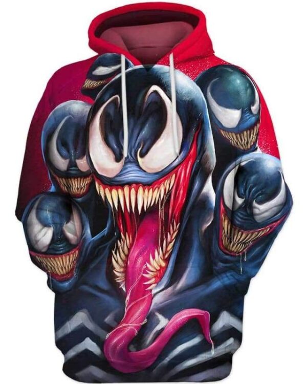 Venom The Madness - All Over Apparel - Hoodie / S - www.secrettees.com