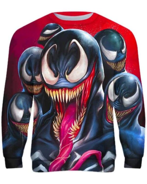 Venom The Madness - All Over Apparel - Sweatshirt / S - www.secrettees.com