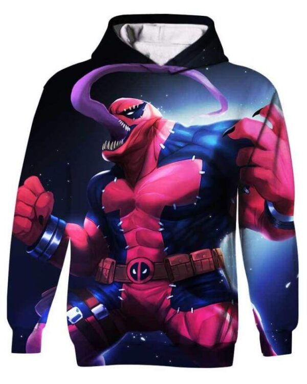 Venompool - All Over Apparel - Kid Hoodie / S - www.secrettees.com