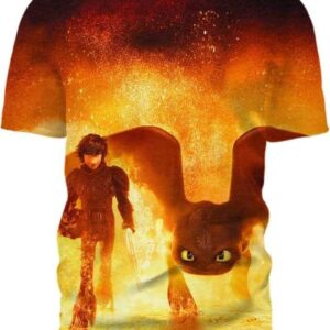 Walk Through Fire - All Over Apparel - T-Shirt / S - www.secrettees.com