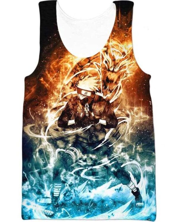 Warm And Cold - All Over Apparel - Tank Top / S - www.secrettees.com