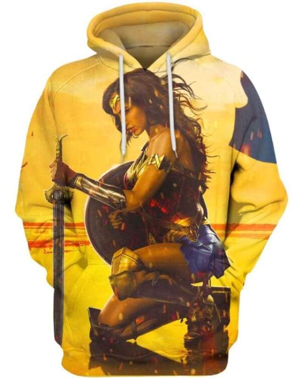 Warrior - All Over Apparel - Hoodie / S - www.secrettees.com