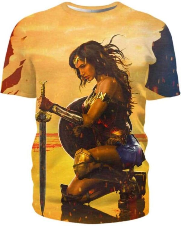 Warrior - All Over Apparel - T-Shirt / S - www.secrettees.com