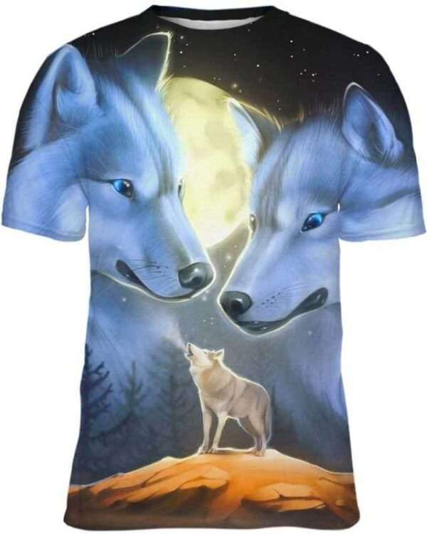 White Wolves - All Over Apparel - Kid Tee / S - www.secrettees.com