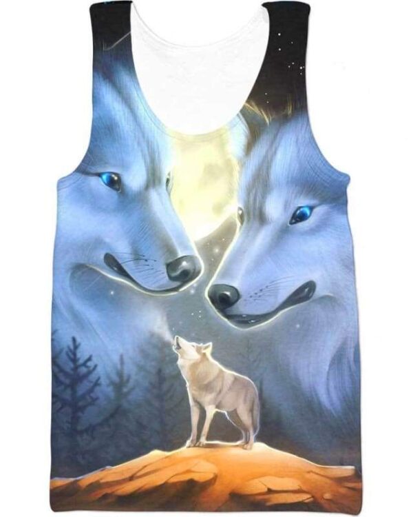 White Wolves - All Over Apparel - Tank Top / S - www.secrettees.com