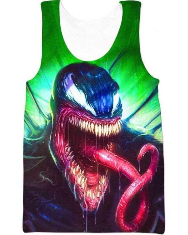 Wicked Tongue - All Over Apparel - Tank Top / S - www.secrettees.com