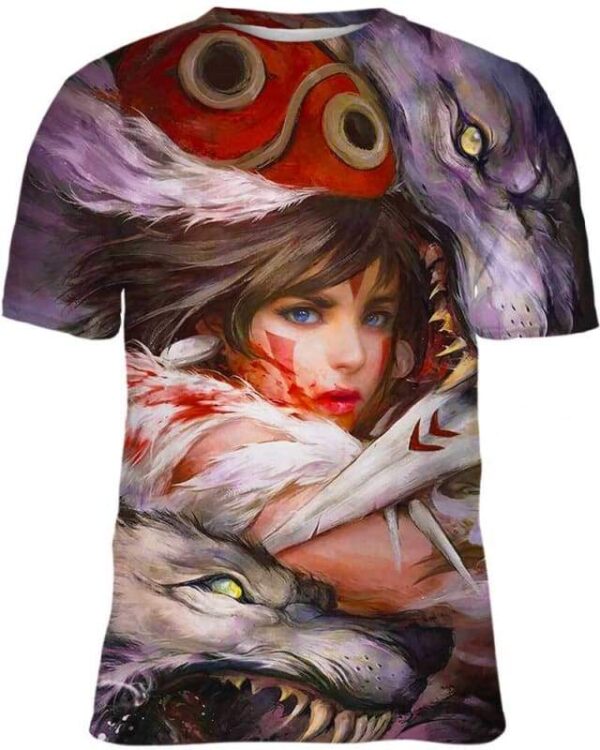 Wolf’s Daughter - All Over Apparel - Kid Tee / S - www.secrettees.com