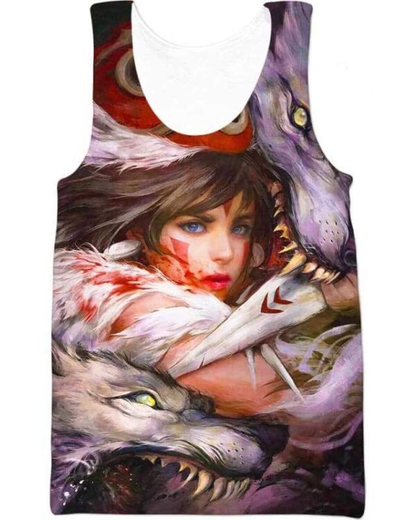 Wolf’s Daughter - All Over Apparel - Tank Top / S - www.secrettees.com