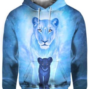Wolves Blue - All Over Apparel - Hoodie / S - www.secrettees.com
