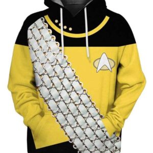 Worf Star Trek Costume - All Over Apparel - Hoodie / S - www.secrettees.com