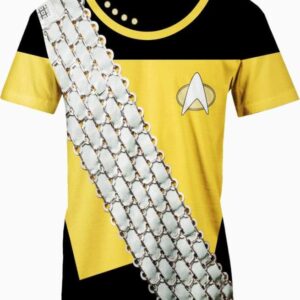 Worf Star Trek Costume - All Over Apparel - T-Shirt / S - www.secrettees.com