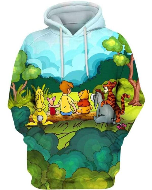 You’re Braver Than You Believe - All Over Apparel - Hoodie / S - www.secrettees.com