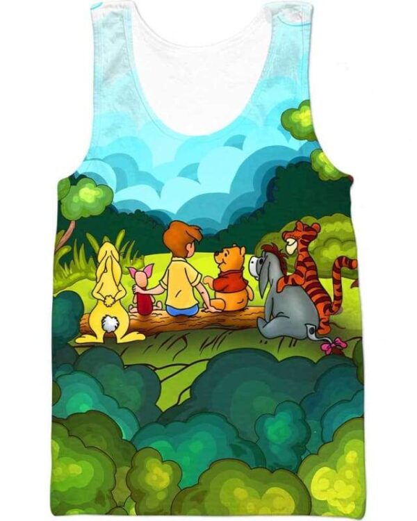 You’re Braver Than You Believe - All Over Apparel - Tank Top / S - www.secrettees.com
