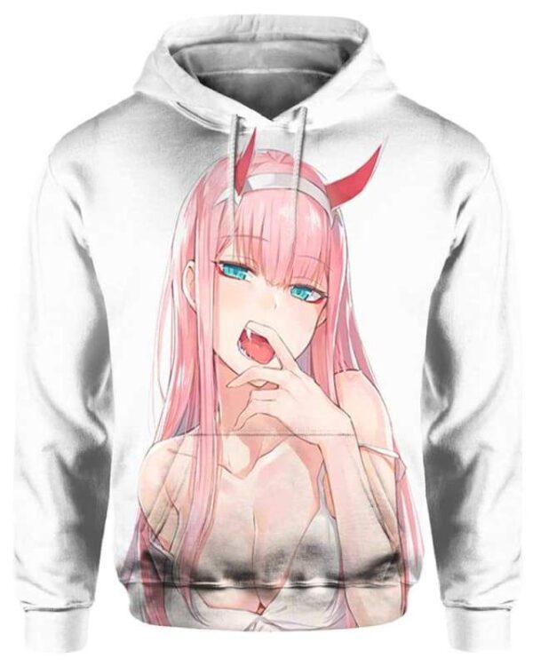 Zero Two Sexy - All Over Apparel - Hoodie / S - www.secrettees.com