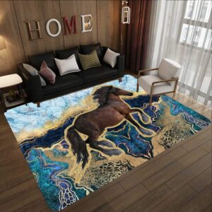 Amazing Horse Area Rectangle Rugs Home Décor, Cheap Home Depot Area Rugs