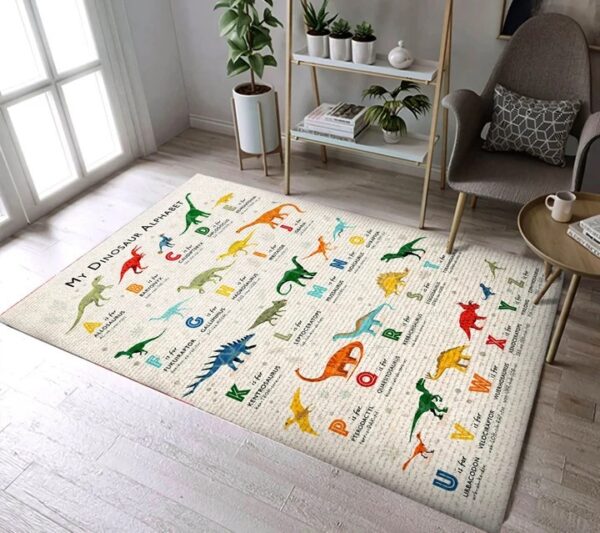 Dinosaur - Area Rectangle Rug Home Decor, Cheap Home Depot Area Rugs